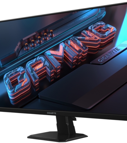Монитор 27' Gigabyte GS27FA EK IPS 1920x1080, 180 Гц, 1 мс, 16:9, 300 кд/м², 2xHDMI 2.0, DP 1.4, 3.5 Jack, HDR10, FreeSync, черный