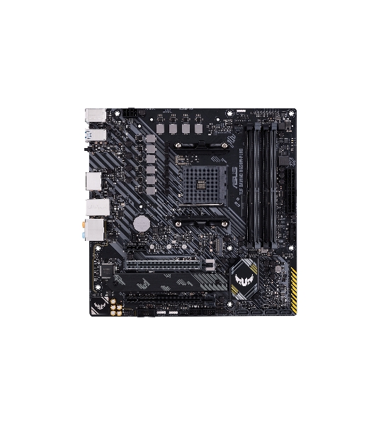 Материнская плата ASUS TUF GAMING B550M-PLUS, AM4, AMD B550, 4xDDR4, 4xSATA, 2xM.2, 1xPCIe 4.0 x16, 1xPCIe 3.0 x16, 1xPCIe x1, 1xHDMI, 1xDP, 1x 2.5Gb LAN, 4xUSB-A 3.2 Gen 1, 1xUSB-A 3.2 Gen 2, 2xUSB-A 2.0, 1xUSB-C 3.2 Gen 2, 5x3.5 мм, 7.1, mATX