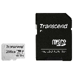 Флеш карта microSD 256Gb Transcend microSDXC Class 10 UHS-I U3, V30, A1, (SD адаптер), TLC, фото6