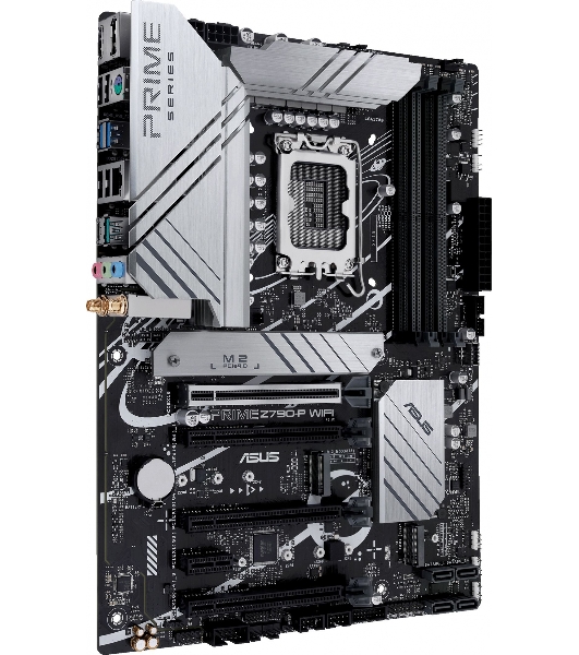 Материнская плата ASUS PRIME Z790-P WIFI, LGA 1700, Intel Z790, 4xDDR5, 4xSATA, 3xM.2 PCIe 4.0 x4, 1xPCIe 5.0 x16, 3xPCIe x4, 1xPCIe x1, 1xHDMI, 1xDP, 1xUSB-C 3.2 Gen 2, 1xUSB 3.2 Gen 2, 2xUSB 3.2 Gen 1, 4xUSB 2.0, 1x 2.5Gb LAN, 3x3.5 мм, 7.1, ATX
