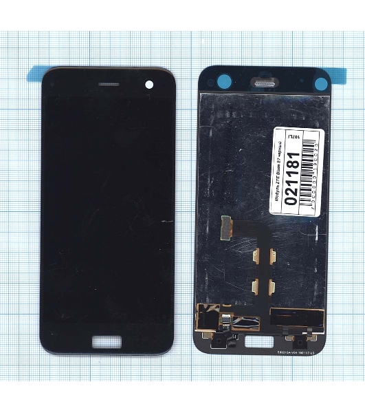 Дисплей для ZTE Blade S7 черный