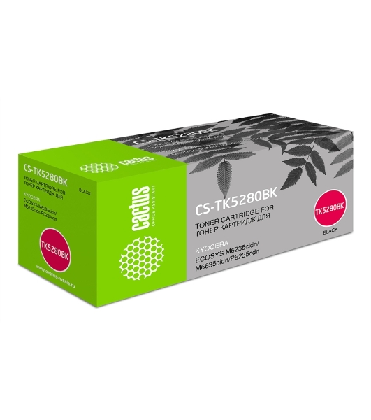 Картридж лазерный Cactus CS-TK5280BK черный (13000 стр.) для Kyocera ECOSYS P6235cdn, M6235cidn, M6635cidn