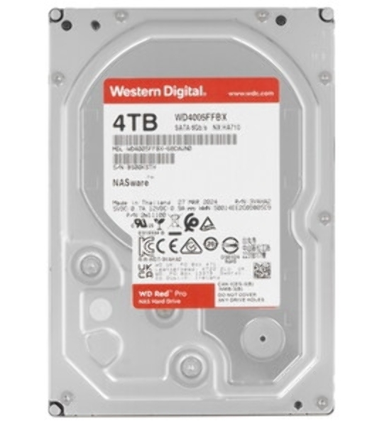 Жесткий диск WD Red Pro WD4005FFBX, 4ТБ, HDD, SATA III, 3.5'