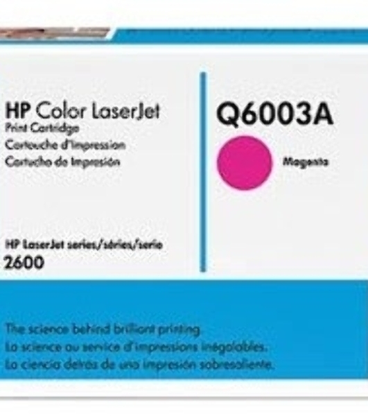 Картридж лазерный HP Q6003A пурпурный для Color LaserJet 2600 2000 стр.