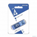 Флешка USB Smartbuy Glossy series Blue (SB4GbGS-B), 4Gb, USB 2.0, R/W 25/15, синий, фото3