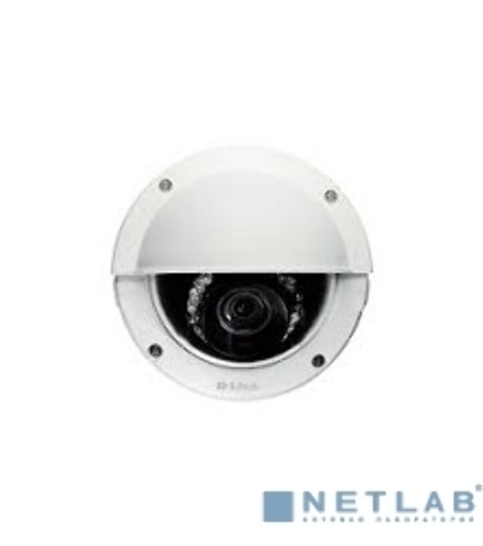 Видеокамера IP D-Link DCS-6513/A1A Внешняя купольная сетевая 3 МП Full HD-камера с поддержкой WDR, PoE и ночной съемки