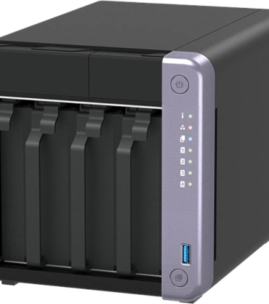 Сетевое хранилище NAS Qnap TS-432X-4G 4-bay настольный Alpine AL-524