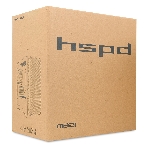 Компьютерный корпус HSPD M520, Mesh Mid Tower, черный, slide TG, 0.45 SPCC, 4x120мм ARGb ATX, mATX, mITX 160/330/184мм 2x2.5', -, 7xPCI 2xUSB-A 3.0, 1xUSB-A 1.0 390x200x449мм, фото10