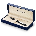 Ручка шариковая Waterman Expert 3 (CWS0951800) Black CT M, синие чернила, подарочная коробка, фото3