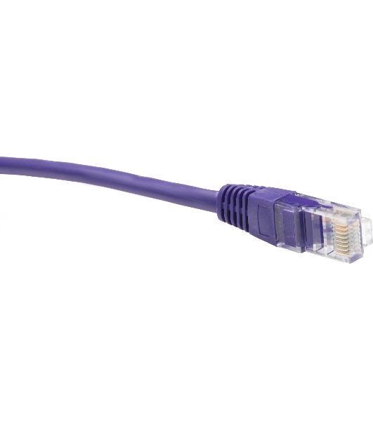 Патч-корд Premier PP12-1.5M/V 1000Гбит/с UTP 4 пары cat.5E CCA molded 1.5м фиолетовый RJ-45 (m)-RJ-45 (m)