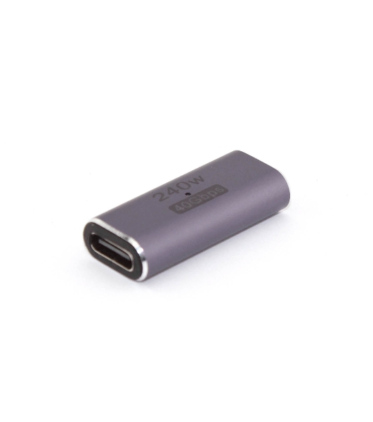 Переходник USB 4 Type-C угловой тип 6