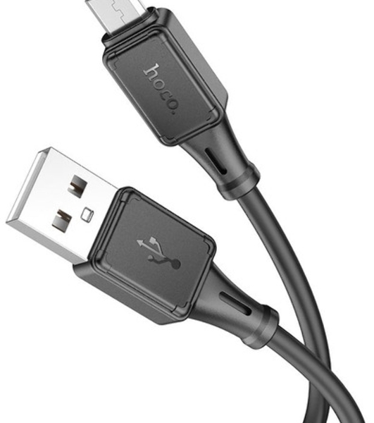 Кабель USB 2.0 hoco X25, AM/microBM, черный, 1м