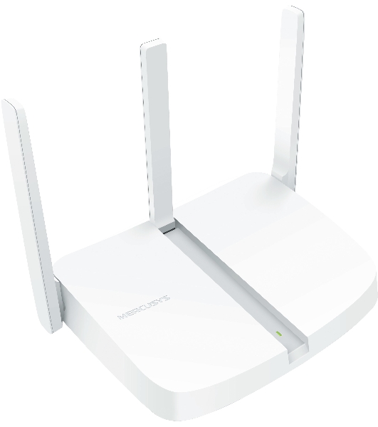 Маршрутизатор Mercusys MW305R Wi-Fi роутер 300 Мбит/с 2,4 ГГц, 1 порт WAN 10/100 Мбит/с + 4 порта LAN 10/100 Мбит/с, 2 фиксированные антенны