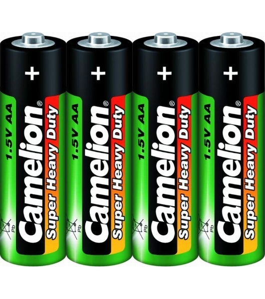 Элемент питания солевой Camelion R R6 (шринка 4шт) 1.5 В