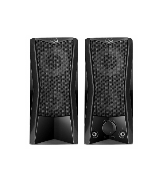 Акустическая система SVEN 445, черный, USB, 2.0,2x3 Вт(RMS), подсветка