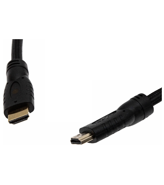Кабель аудио-видео Cactus CS-HDMI.2-10 HDMI (m)/HDMI (m) 10м. позолоченные контакты черный