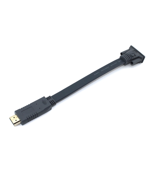 Переходник с кабелем HDMI на VGA цветной 230 мм