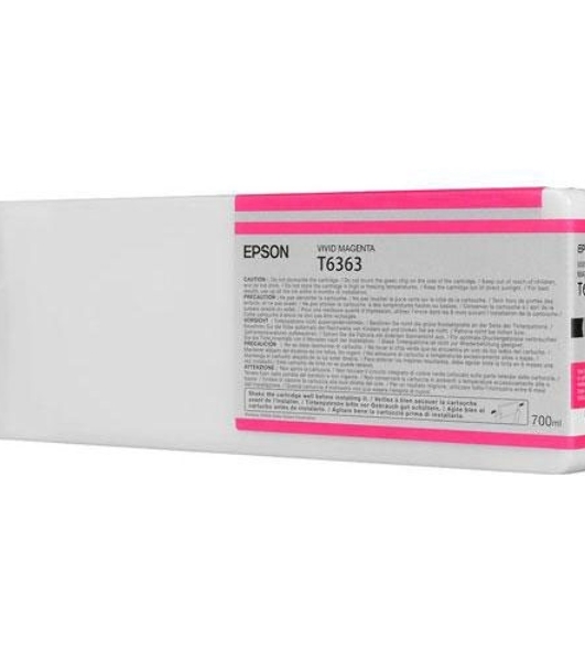 Картридж струйный Epson C13T636300 пурпурный (700 мл) для Stylus 7700, 7890, 7900, 9700, 9890, 9900, WT7900