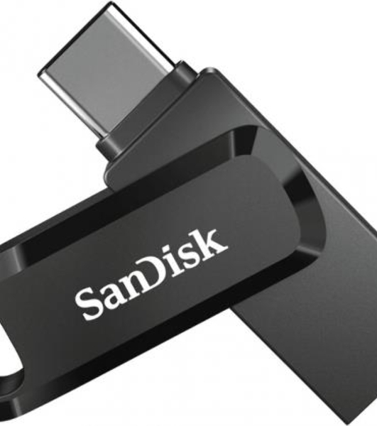 Флешка USB Sandisk 128Gb Ultra Dual Go SDDDC3-128G-G46 USB3.1 черный