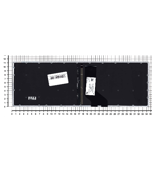 Клавиатура для ноутбука Acer Aspire R5-571T черная с подсветкой
