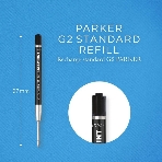 Стержень шариковый Parker QuinkFlow Basic Z09 (CW2168602) M 1мм, черные чернила, без упаковки, фото2