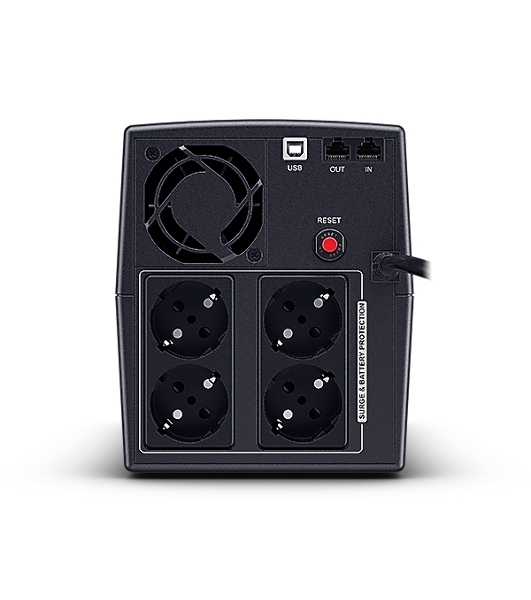 Источник бесперебойного питания CyberPower UT1500EG/1500 ВА/900 Вт/USB/RJ-11/RJ-45/,4 х CEE 7 (евророзетка)