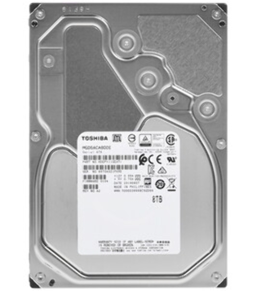Жесткий диск HDD Toshiba SATA3 8Tb 3.5' Server 7200 256Mb (analog MG06ACA800E)