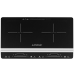 Плитка электрическая индукционного типа с двумя конфорками Endever Skyline IP-66, черный, мощность 1800 Вт+1300 Вт, диаметр посуды 12-26 см, 2 шт/уп, фото5