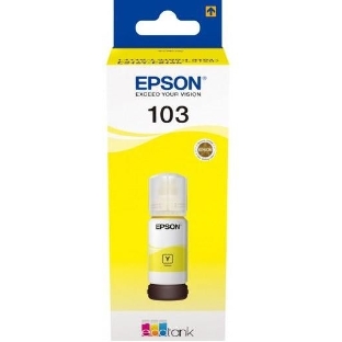 Чернила Epson 103Y C13T00S44A желтый (65 мл) для Epson L3100/3110/3150