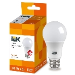 Лампа cветодиодная IEK LLE-A60-13-230-30-E27 ECO A60 шар 13Вт 230В 3000К E27, фото2