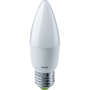 Лампа светодиодная Navigator NLL-C37-8.5-230-4К-E27-FR