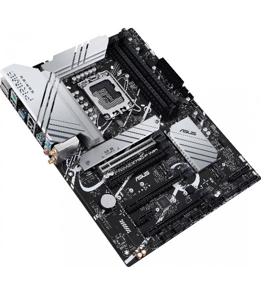 Материнская плата ASUS PRIME Z790-P WIFI, LGA 1700, Intel Z790, 4xDDR5, 4xSATA, 3xM.2 PCIe 4.0 x4, 1xPCIe 5.0 x16, 3xPCIe x4, 1xPCIe x1, 1xHDMI, 1xDP, 1xUSB-C 3.2 Gen 2, 1xUSB 3.2 Gen 2, 2xUSB 3.2 Gen 1, 4xUSB 2.0, 1x 2.5Gb LAN, 3x3.5 мм, 7.1, ATX