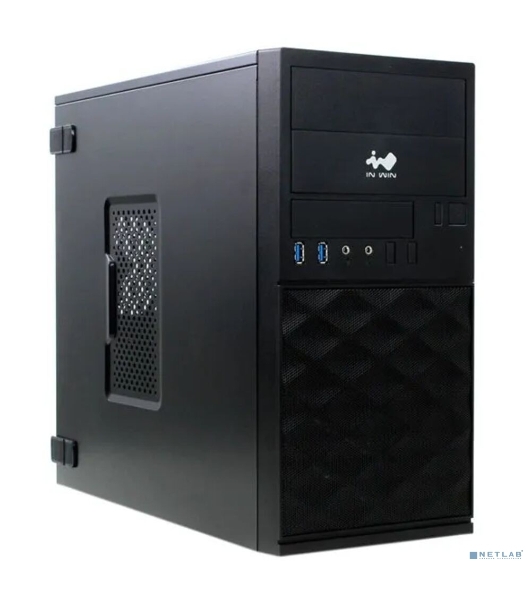 Компьютерный корпус Mini Tower InWin EFS052 Black 600W PM-600ATX U3*2 +A(HD)+ front fan holder+ Screwless mATX