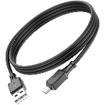 Кабель USB 2.0 hoco X25, AM/microBM, черный, 1м, фото5