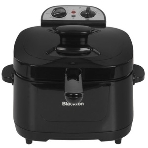 Фритюрница Blackton Bt DF1112 Black. Потребляемая мощность 2000 Вт/Мах. объем 3л/Параметры электропитания 220-240 В,50Гц/Класс защиты от поражения электрическим током Класс I/Регулировка температуры/Компактный размер/Быстрый нагрев до 90 градусов', фото8