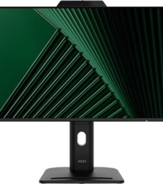 Монитор 27' MSI PRO MP272PMG IPS 1920x1080, 120 Гц, 4 мс, 16:9, 300 кд/м², 1xVGA, 1xHDMI, 1xDP, 1x3.5 мм, 2xUSB-A 2.0, 2x2 Вт, веб-камера, микрофон, черный