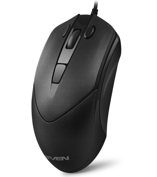 Мышь проводная SVEN RX-95 черный, 4000 dpi, USB, кнопки - 6