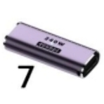 Переходник USB 4 Type-C угловой тип 6, фото2