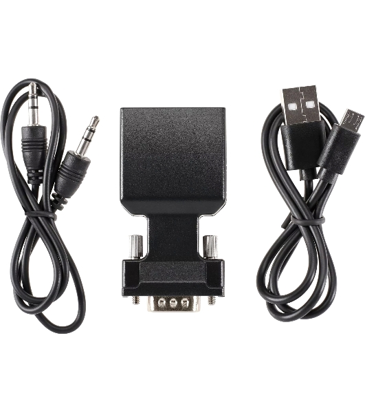 Переходник HDMI(F) --> VGA(M)+audio, AOpen CA336A 1080x60Hz