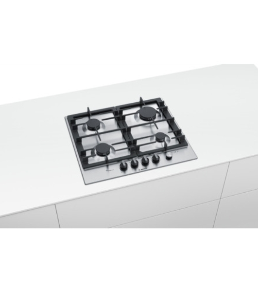 Газовая варочная панель Bosch PCP6A5I90M нержавеющая сталь