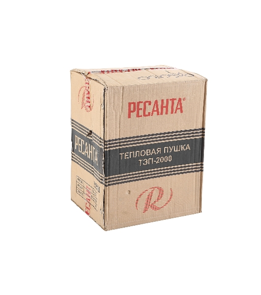 Тепловые пушки Ресанта ТЭП-2000 67/1/1 Тепловая электрическая пушкаквадратная, 220В, 650/1300/2000 Вт, 4,7 кг