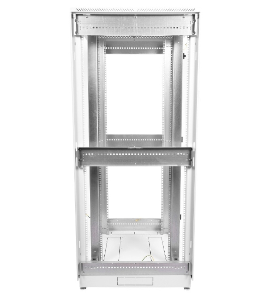 Шкаф коммутационный ЦМО ШТК-М-42.8.8-4ААА 42U 800x820 мм пер. дв. перфор. задн. дв. стал. лист 2 бок. пан. 500 кг белый