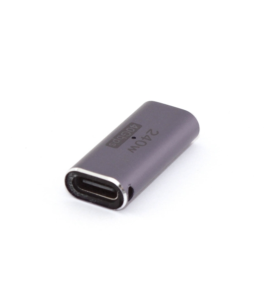 Переходник USB 4 Type-C угловой тип 6