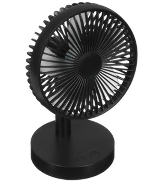 Вентилятор Neoclima RDF-600 черный, настольный, 6 Вт, 3 скорости, 14.4 см