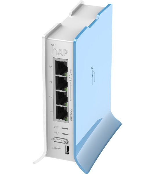 Сетевое оборудование Mikrotik RB941-2nD-TC Беспроводной маршрутизатор MikroTik RouterBOARD hAP lite