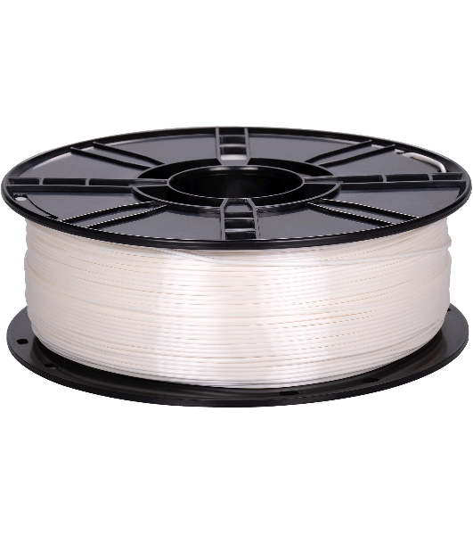Пластик для принтера 3D Cactus CS-3D-PLA-1KG-S-WHITE PLA SILK d1.75мм 1кг L326м 1цв.