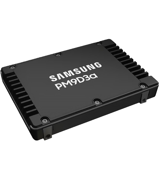 Накопитель SSD Samsung PM9D3a, 15360Gb, U.3(2.5' 15мм), NVMe, PCIe 5.0x4, 3D TLC, R/W 12000/6000Mb/s, IOPs 2 000 000/350 000, TbW 28032, DWPD 1 (12 мес.)
