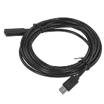Кабель-удлинитель USB2.0 Cablexpert CCP-USB2-CMCF-3M, Type-C(М)/Type-C(F), 3А, 60Вт, PD/QC3.0, медь, Pro, 3м, черный, пакет, фото3