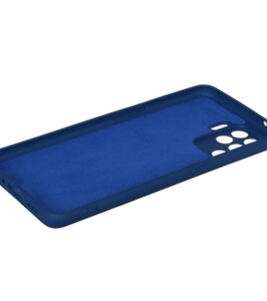 Чехол (клип-кейс) DF oOriginal-11, для Oppo Reno 5 Lite, синий df ooriginal-11 (blue)