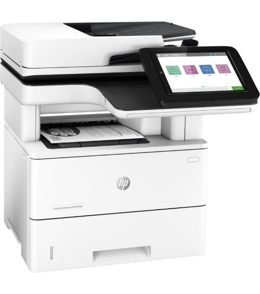 МФУ лазерное HP LaserJet Enterprise M528dn (1PV64A #B19), A4, ч/б, печ. до 43 стр/мин., скан. до 43 стр/мин. (ч/б) 38 стр/мин. (цвет), 1200 x 1200 dpi (печать) 600x600dpi (сканер), USB, RJ-45, Air Print, Mopria
